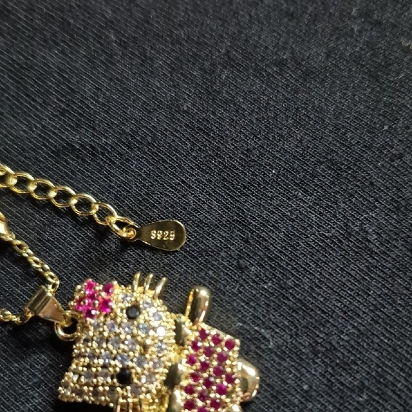 Hello Kitty Pendant Necklace #12 - Picture 2 of 3